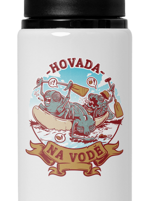 Hovada na vodě lahev na vodu White