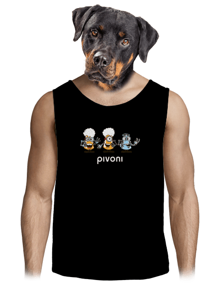 Pivoni pánské tílko Black