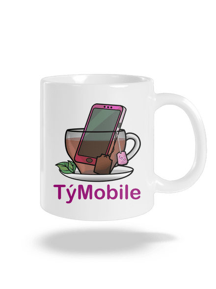 TýMobile klasický hrnek White