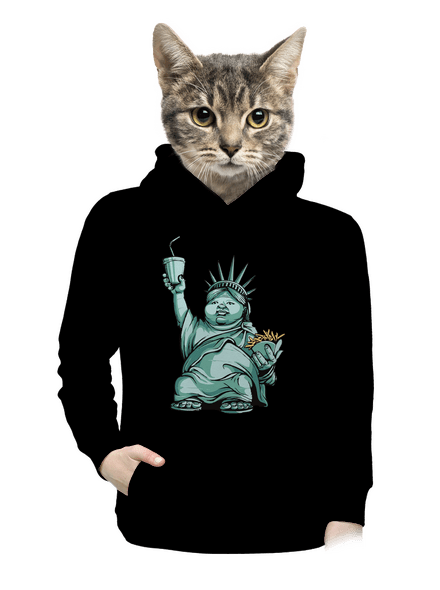 Americký idol dámská mikina klokanka Black