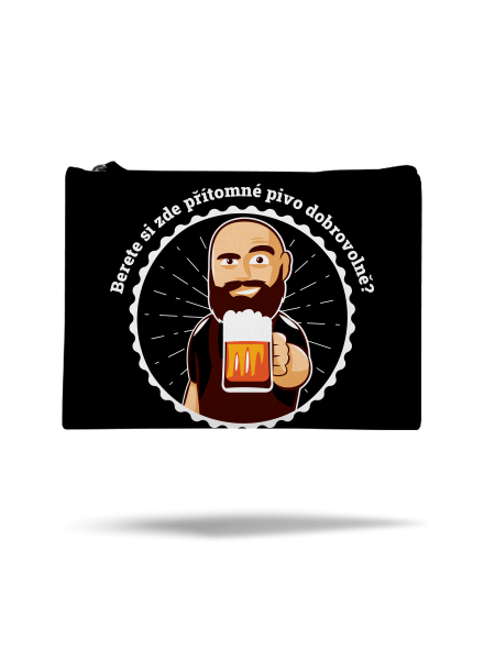 Pivo dobrovolně taštička Black