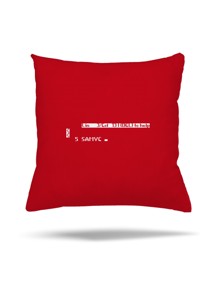 5 Samyc polštář Red