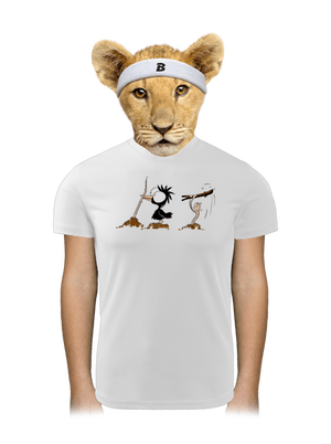 Nesprávný konec dětské sportovní tričko White