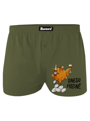 Snesu hodně pánské trenky Khaki