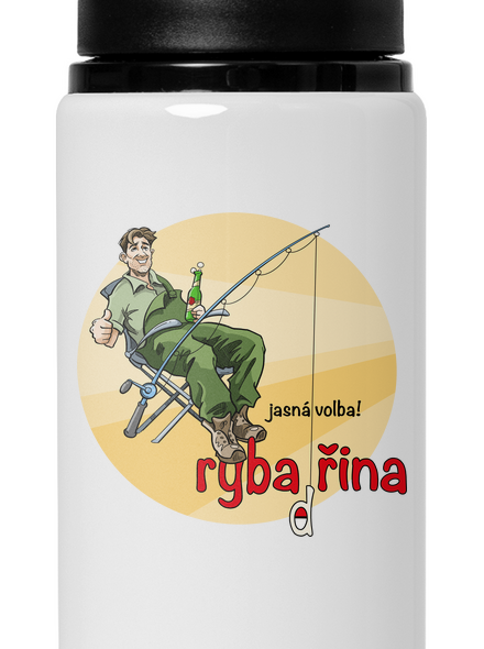 Rybadřina lahev na vodu White