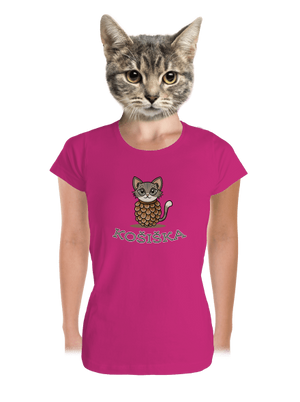 Košiška dámské tričko premium Magenta