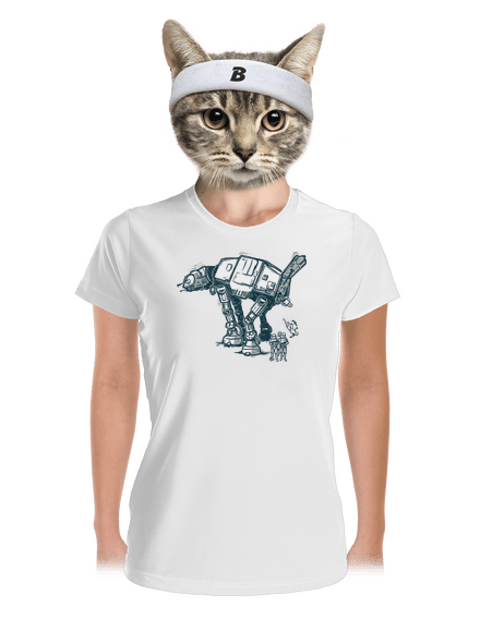 AT-AT dámské sportovní tričko White