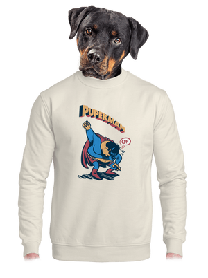 unisex mikina bez kapuce