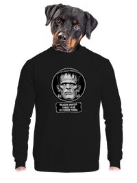 unisex mikina bez kapuce