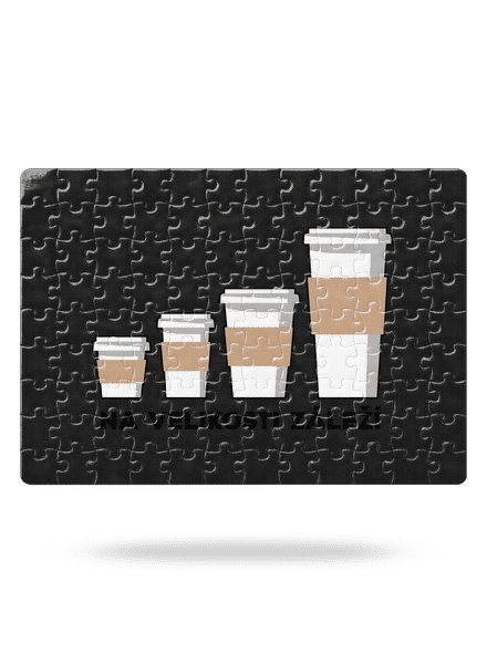 Na velikosti záleží puzzle White
