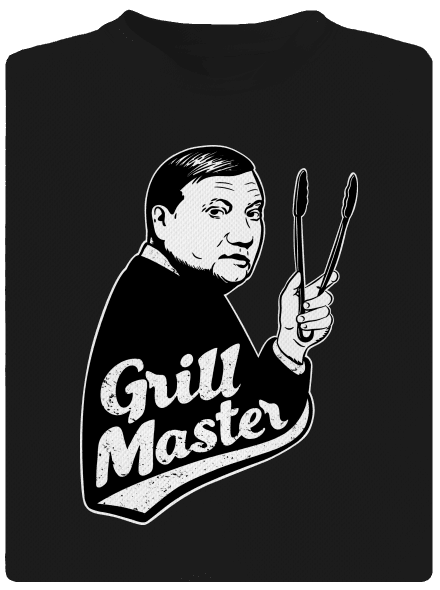 Grill master dětské sportovní tričko Black