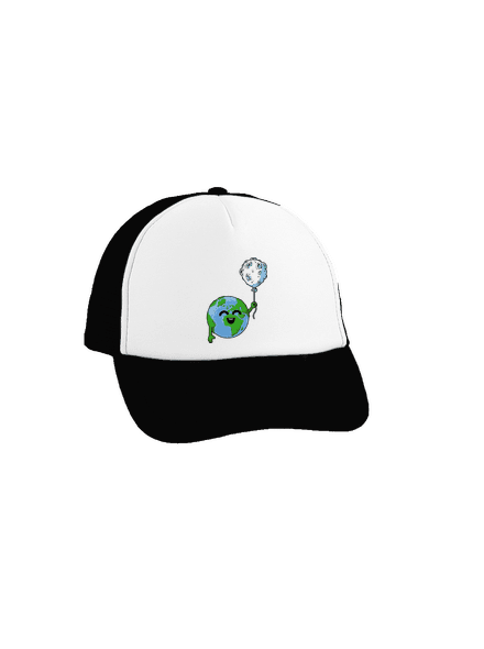 Balónek kšiltovka truckerka Black cap