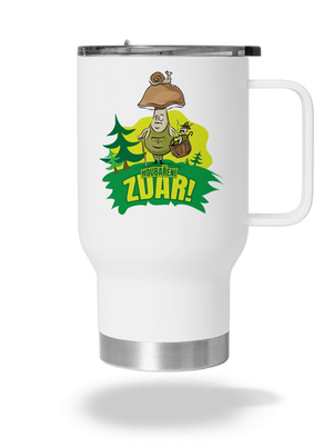 Houbaření zdar termohrnek White