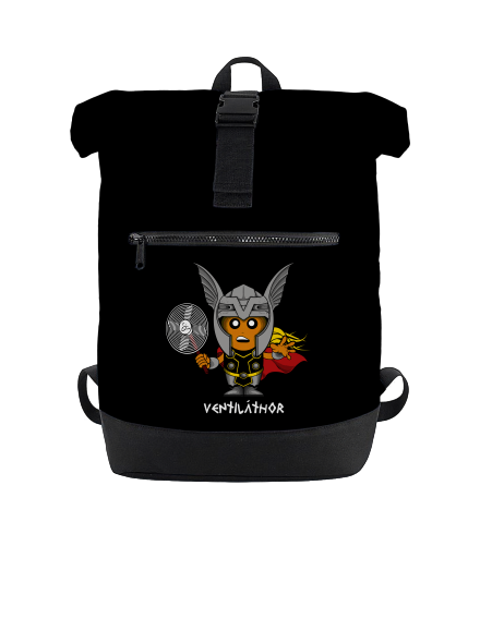 Ventiláthor batoh Black