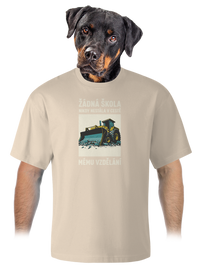 unisex tričko oversized