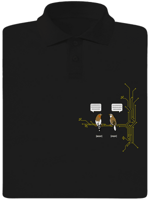 Beep and Peep pánská polokošile Black