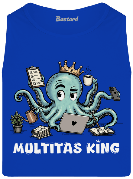 Multitas king pánské tílko Royal Blue
