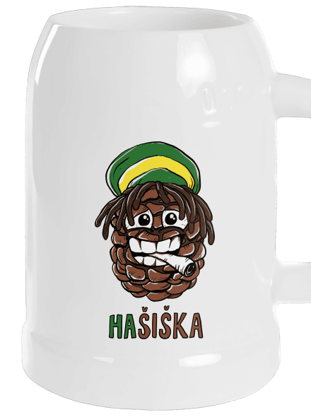 Hašiška půllitr White