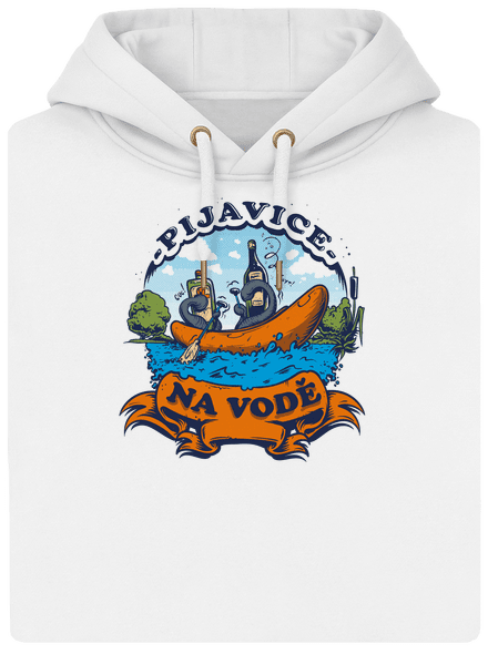 Pijavice na vodě unisex mikina premium Snowwhite