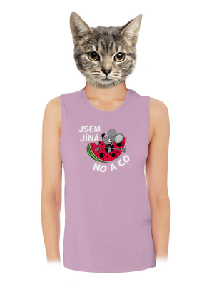 Jsem jiná dámské tílko volné Lilac