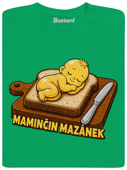 Maminčin mazánek dětské tričko Kelly Green