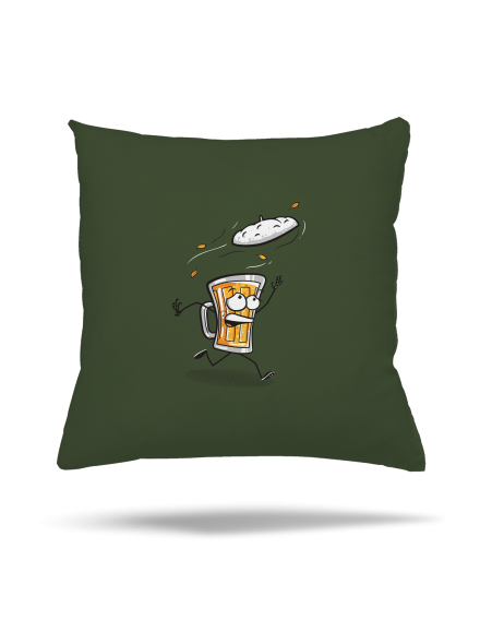 Čepice polštář Olive Green