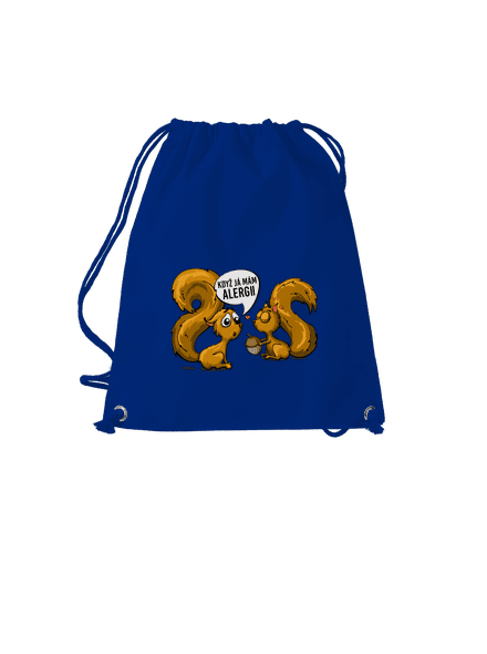 Alergická veverka vak Royal Blue Mal