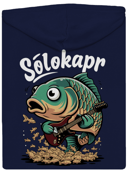 Sólokapr pánská mikina na zip Navy