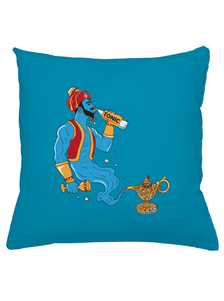 Gin a tonic polštář Blue Turquoise