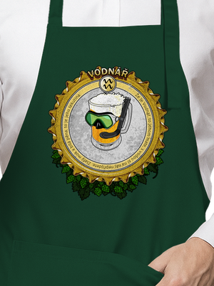 Pivní horoskop: Vodnář zástěra Bottle Green