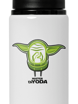 Mistr DiYoda lahev na vodu White