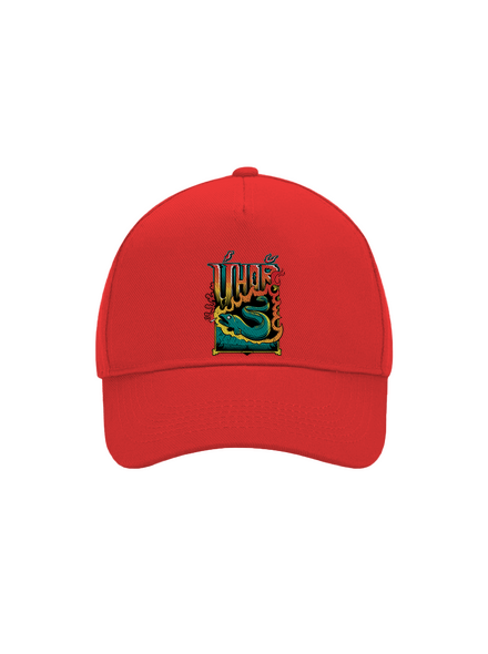 Úhoř kšiltovka baseballka Classic Red