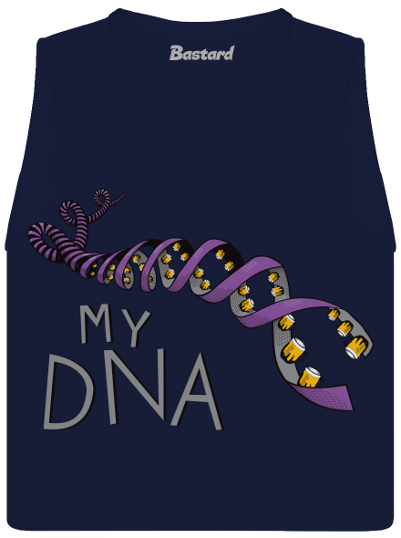 My DNA dámské tílko volné Navy