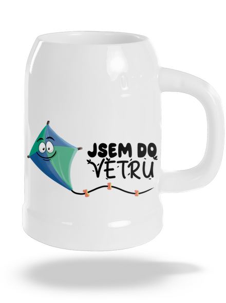 Do větru půllitr White