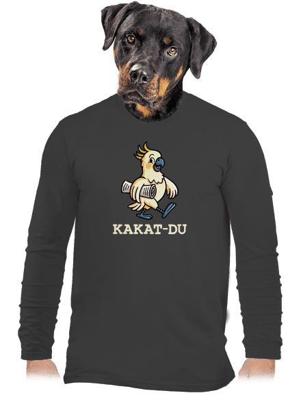 Kakat-du pánské dlouhý rukáv Dark Grey