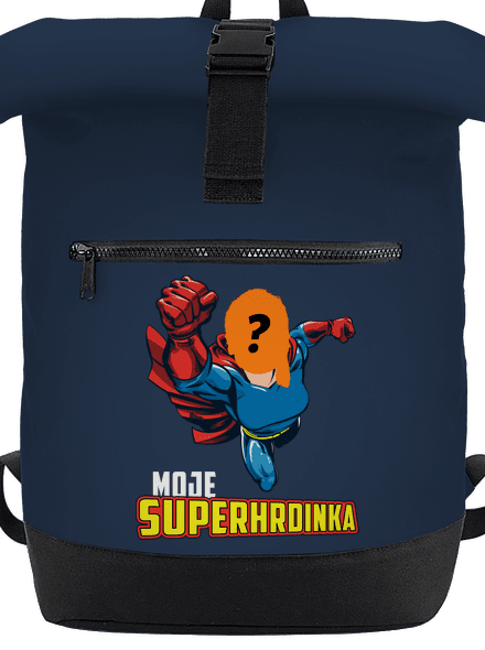 Moje superhrdinka batoh French Navy