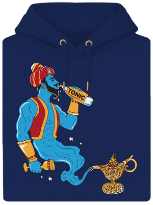 Gin a tonic unisex mikina premium Navy
