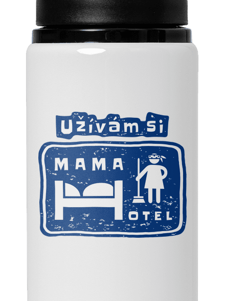 Mama Hotel lahev na vodu White