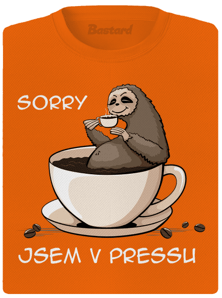 V pressu dámské sportovní tričko Neon Orange