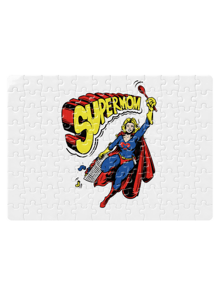 Supermom puzzle White