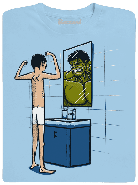 Hulk dětské tričko Sky Blue
