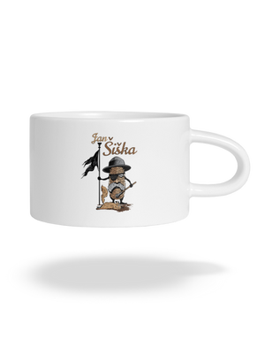 Jan Šiška hrnek makronka White