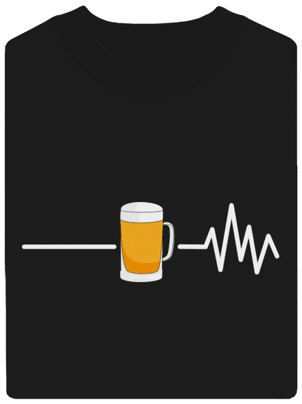 Beer help unisex mikina bez kapuce Black