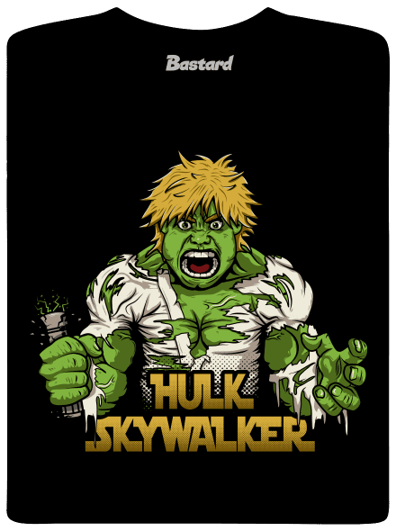 Hulk Skywalker pánské tričko Black
