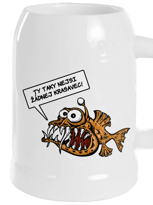 Mořský ďas půllitr White