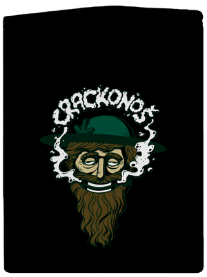 Crackonoš dámská mikina na zip Black