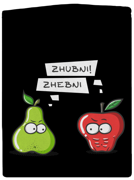 Zhubni! dámská mikina na zip Black