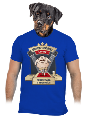 Fotr roku pánské tričko Royal Blue