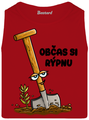 Občas si rýpnu pánské tílko Red