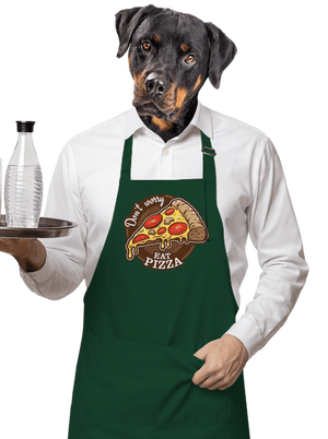 Pizza zástěra Bottle Green